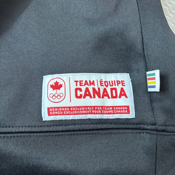 Canadian Olympic Team Women's size Large Hoodie Sweatshirt Stretch Winter - Picture 4 of 7